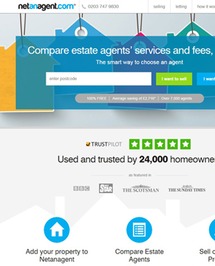 The Net an agent website